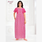 Pranjul Cotton Nighty 1212